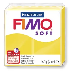 FIMO Pâte à modeler Soft 57g 8020-10 jaune
