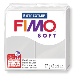 GRAINE CREATIVE Fimo Soft 57G Gris