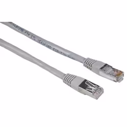 -CAT 5e Network Cable UTP, grey, 1.50 m ,Fiche modulaire mâle 8p8c (RJ 45) - fiche modulaire mâle 8p8c (RJ 45),Câble réseau d ...