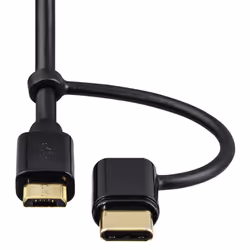 Câble De Charge Hama Usb-Micro Usb/Type C