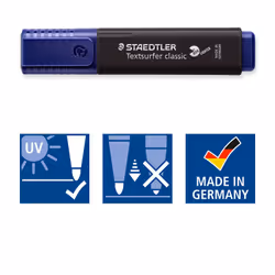 Staedtler 364 C marqueur 10 pièce(s) Pointe biseautée Noir, Marron, Bleu clair, Gris clair, Citron vert, Menthe, Pêche, Rose, Violet, Jaune - Vue supplémentaire 8
