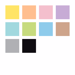 Staedtler 364 C marqueur 10 pièce(s) Pointe biseautée Noir, Marron, Bleu clair, Gris clair, Citron vert, Menthe, Pêche, Rose, Violet, Jaune - Vue supplémentaire 9