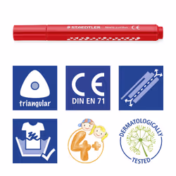 Staedtler Noris jumbo 328-B stylo-feutre 12 pièce(s) - Vue supplémentaire 4