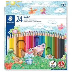Staedtler Set 24 matite colorate Boîte en papier