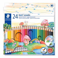 Staedtler Noris erasable 144 50, Multicolore, 24 pièce(s)