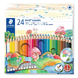 Staedtler Noris erasable 144 50 Multicolore 24 pièce(s)