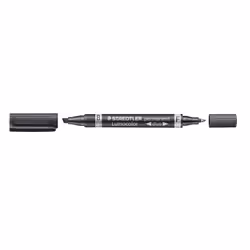 Staedtler 348 B, Noir, Noir, Blanc, 0,6 mm, 4 mm
