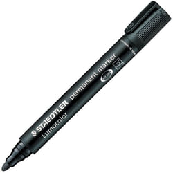 Staedtler Lumocolor marqueur indélébile Pointe ogive Noir