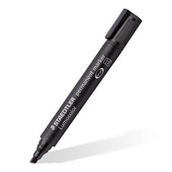Staedtler Lumocolor 350 marqueur indélébile Pointe biseautée Noir