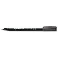 Staedtler 317-9 marqueur indélébile Pointe ogive Noir