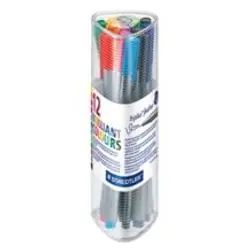 Stylos Triplus Fin 12 Couleurs - Feutres de Remplacement pour 334 PR12D