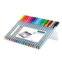 Staedtler triplus fineliner 334 stylo fin Multicolore 20 pièce(s)