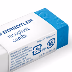 Staedtler rasoplast combi 526 BT gomme à effacer Blanc