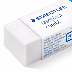 Staedtler rasoplast combi 526 BT gomme à effacer Blanc