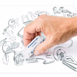 Staedtler rasoplast 526 B gomme à effacer Blanc
