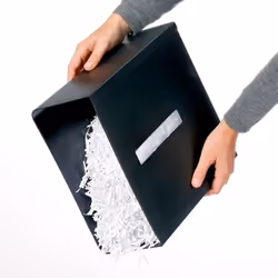 Dahle 22017-11101 destructeur de papier Destruction croisée 61 dB 22 cm Noir, Argent - Vue supplémentaire 2