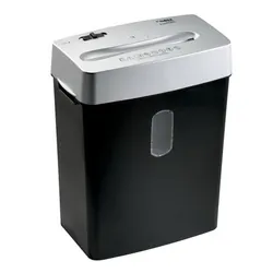 Dahle 22022 destructeur de papier Déchiquetage des confettis 59 dB 22 cm Noir, Argent