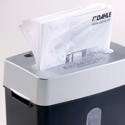 Dahle 22022 destructeur de papier Déchiquetage des confettis 59 dB 22 cm Noir, Argent - Vue supplémentaire 4