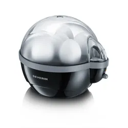 Severin EK 3056 6 œufs 400 W Noir, Transparent