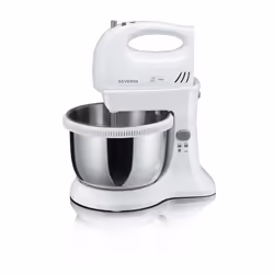 Severin HM 3816, Robot mixer, Gris, Acier inoxydable, Blanc, 3 L, Acier inoxydable, 300 W