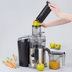 Severin ES 3563 presse-agrumes Centrifugeuse 700 W Noir, Acier inoxydable - Vue supplémentaire 3
