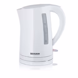 Severin WK 3495, 1,5 L, 2200 W, Blanc, Indicateur de niveau d'eau, Sans fil