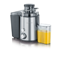 Severin ES 3566 presse-agrumes Centrifugeuse 400 W Noir, Acier inoxydable