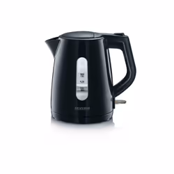 Severin WK 3410, 1 L, 2200 W, Noir, Indicateur de niveau d'eau, Arrêt de sécurité en cas de surchauffe, Sans fil