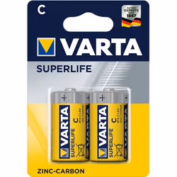 Varta Superlife C, Batterie à usage unique, C, Zinc-Carbone, 1,5 V, 1 pièce(s), 50 mm