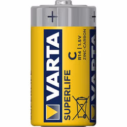 Varta Superlife C Batterie à usage unique Zinc-Carbone
