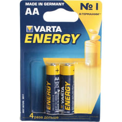 2 x Piles Alcaline VARTA Long Life Extra AA 1.5V
