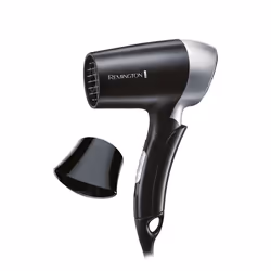Sèche cheveux de voyage- Puissance: 1400W-  Poignée pliable: idéal pour le rangement 2 niveaux de températures et 2 vitesse Concentrateur Bi-voltage- Cordon: 1.8 m