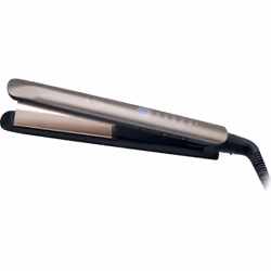 Lissez délicatement vos cheveux sans avoir peur de les abîmer. Le fer à lisser Remington Keratin Therapy S8590 protège vos cheveux pour qu’ils ne s’abîment pas et ne se cassent pas