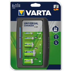 Varta 57648 chargeur de batterie Pile domestique Secteur