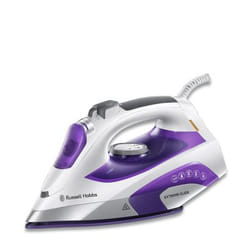 Russell Hobbs 21530-56 fer à repasser Fer à repasser à sec ou à vapeur Semelle Tourmaline ceramic 2400 W Gris, Violet, Blanc