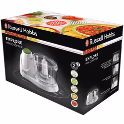 Russell Hobbs Explore hachoir électrique 0,5 L 70 W Vert, Blanc