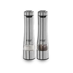 Russell Hobbs 23460-56 Moulin pour assaisonnement Ensemble de poivrière et salière Acier inoxydable