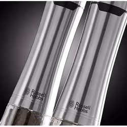 Russell Hobbs 23460-56 Moulin pour assaisonnement Ensemble de poivrière et salière Acier inoxydable