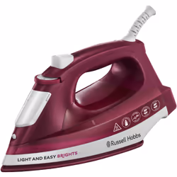 Russell Hobbs 24820-56, Fer à vapeur, 2 m, 90 g/min, Violet, Blanc, 30 g/min, 0,24 L