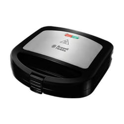 Russell Hobbs 24530-56 gaufrier et appareil à croque-monsieur 700 W Noir, Acier inoxydable