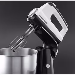 Russell Hobbs Horizon Robot mixer 350 W Noir, Acier inoxydable, Blanc