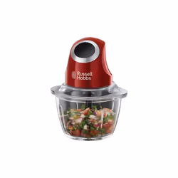 Russell Hobbs 24660-56, 1 L, 0,5 kg, Rouge, Verre, Acier inoxydable, 200 W