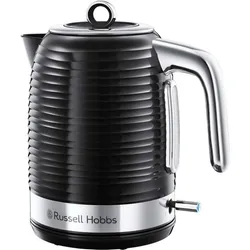 Russell Hobbs Inspire bouilloire 1,7 L 2400 W Noir, Argent