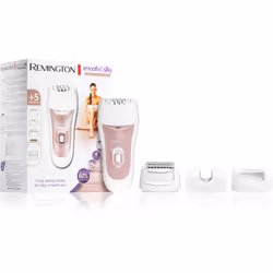 L’épilateur Remington Smooth & Silky EP7500 vous garantit une belle peau douce, sans poil, pendant de nombreuses semaines.