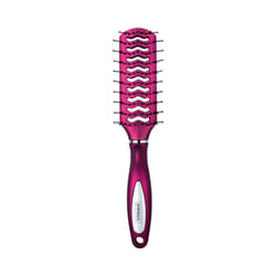 TITANIA BROSSE DOUBLE TUNNEL 9 RANGEES ROUGE 1634