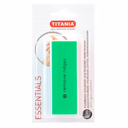 TITANIA Bloc Polissoire 4 Faces - 1449B avec 4 surfaces est conçue pour maintenir la forme parfaite de l'ongle avec une finit ...