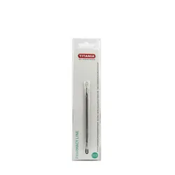 Titania - Tire-comédons double boucles - 13cm