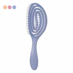 TITANIA Brosse Squelette Flexible Ovale avec une tête ventilée ajourée de forme ovale, conçue pour démêler et coiffer tous ty ...