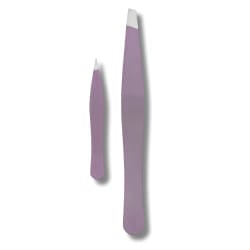 TITANIA - SET PINCES À ÉPILER : PINCE À ÉPILER INCLINÉE + MINI PINCE À ÉCHARDE 1072/LI B