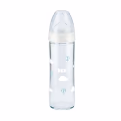 NUK BIBERON VERRE NEW CLASSIC 0-6M 240ml